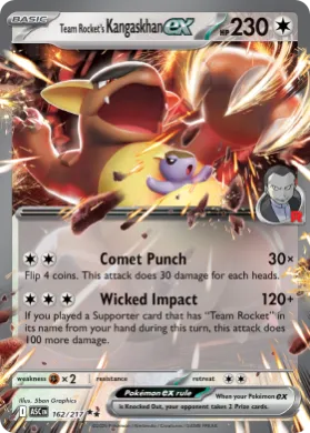 Team Rocket's Kangaskhan ex (ASC 162) Ascended Heroes