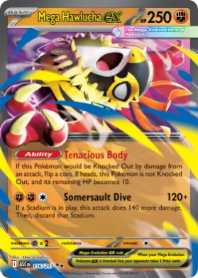 Mega Hawlucha ex (ASC 116) Ascended Heroes