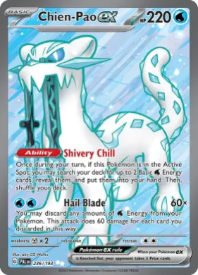 Chien-Pao ex (PAL 236) Paldea Evolved