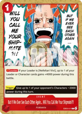 But If We Ever See Each Other Again... Will You Call Me Your Shipmate?!! (EB03 EB03-011) Heroines Edition