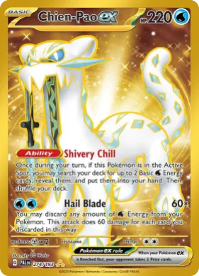 Chien-Pao ex (PAL 274) Paldea Evolved