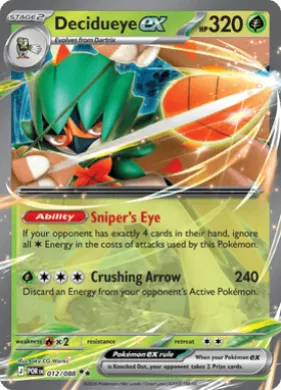 Decidueye ex (POR 12) Perfect Order