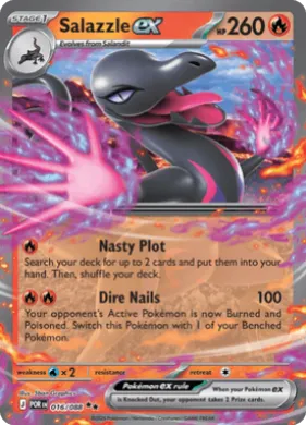 Salazzle ex (POR 16) Perfect Order