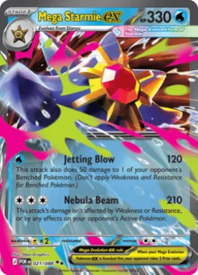 Mega Starmie ex (POR 21) Perfect Order
