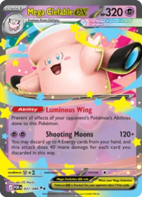 Mega Clefable ex (POR 31) Perfect Order