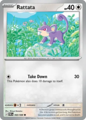 Rattata (POR 60) Perfect Order