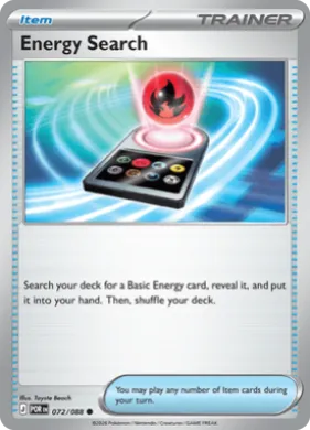 Energy Search (POR 72) Perfect Order