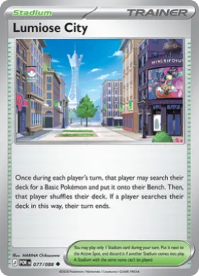 Lumiose City (POR 77) Perfect Order