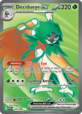 Decidueye ex (POR 100) Perfect Order