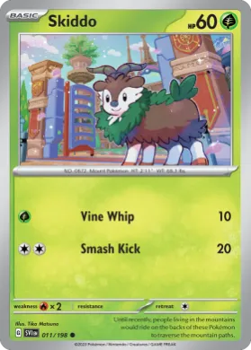 Skiddo (SVI 11) Scarlet & Violet