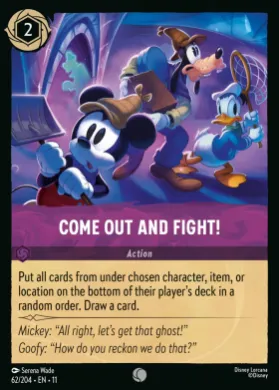 Come Out and Fight! (11WSP 62) Winterspell