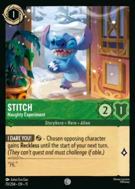 Stitch (11WSP 70) Winterspell