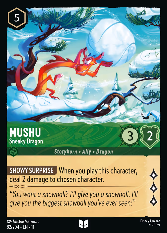 Mushu - Sneaky Dragon