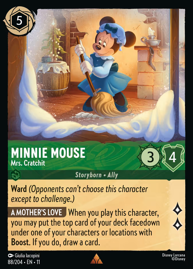 Minnie Mouse - Mrs. Cratchit