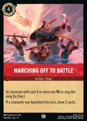 Marching Off to Battle (11WSP 129) Winterspell
