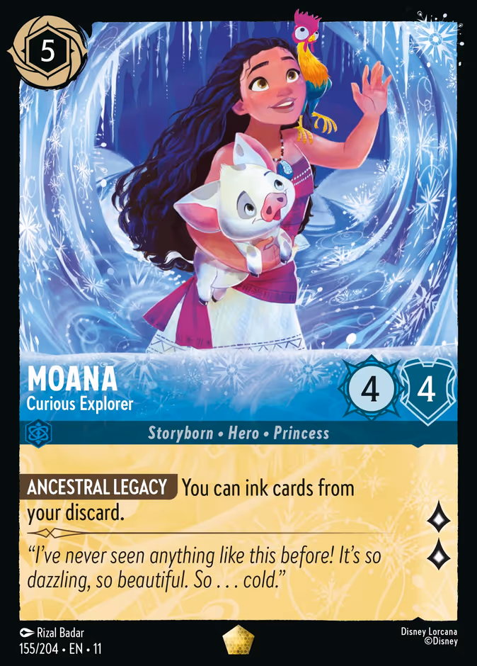 Moana - Curious Explorer