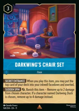 Darkwing's Chair Set (11WSP 168) Winterspell