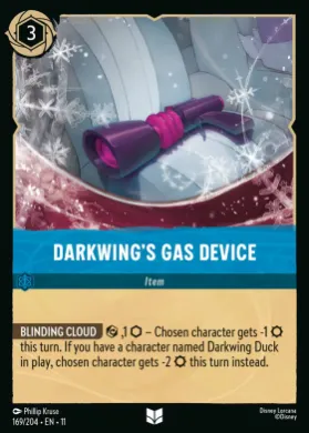 Darkwing's Gas Device (11WSP 169) Winterspell