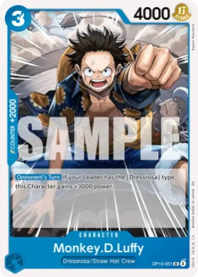 Monkey.D.Luffy (OP15 OP15-051) Adventure on Kami's Island