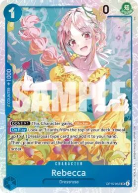 Rebecca (OP15 OP15-053) Adventure on Kami's Island