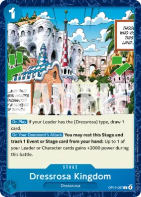 Dressrosa Kingdom (OP15 OP15-057) Adventure on Kami's Island