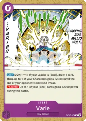 Varie (OP15 OP15-074) Adventure on Kami's Island