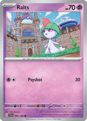 Ralts (SVI 84) Scarlet & Violet