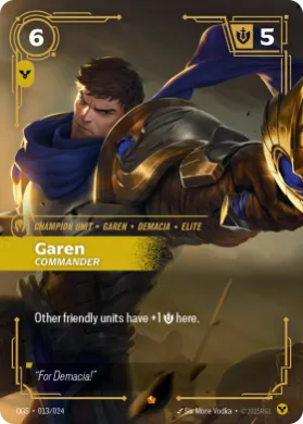 Garen, Commander ( OGS-013/024) Origins Proving Grounds