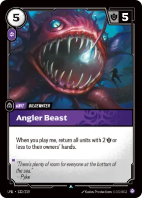 Angler Beast ( UNL-132/219) Unleashed