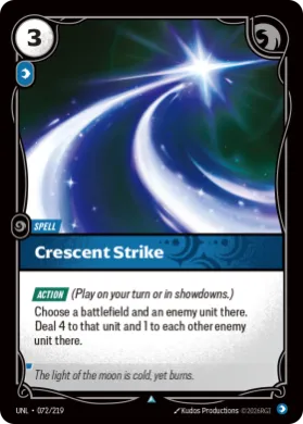 Crescent Strike ( UNL-072/219) Unleashed