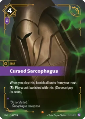 Cursed Sarcophagus ( UNL-148/219) Unleashed