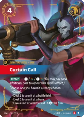 Curtain Call ( UNL-182/219) Unleashed