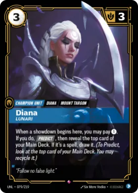 Diana, Lunari ( UNL-079/219) Unleashed