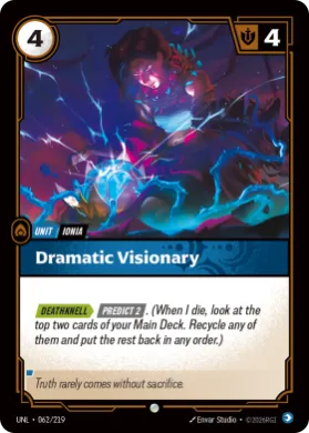 Dramatic Visionary ( UNL-062/219) Unleashed