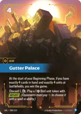 Gutter Palace ( UNL-088/219) Unleashed