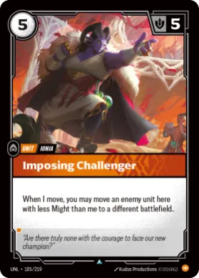 Imposing Challenger ( UNL-105/219) Unleashed