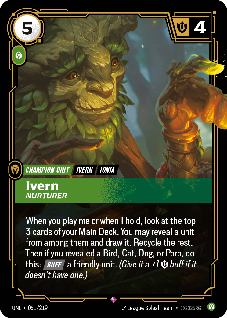 Ivern, Nurturer – V.1 - Rare