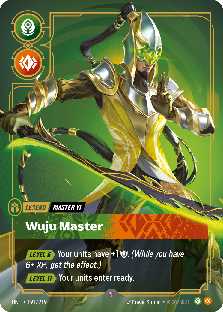 Master Yi, Wuju Master – V.1 - Rare