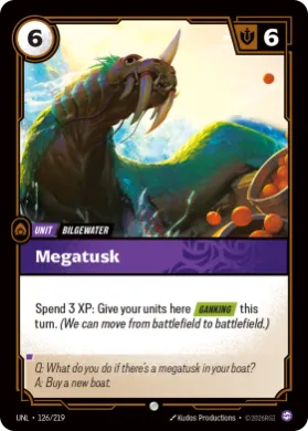 Megatusk ( UNL-126/219) Unleashed