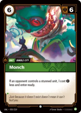Monch ( UNL-035/219) Unleashed