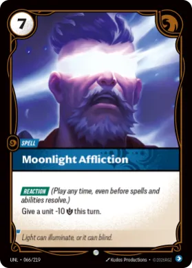 Moonlight Affliction ( UNL-066/219) Unleashed