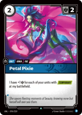Petal Pixie ( UNL-076/219) Unleashed