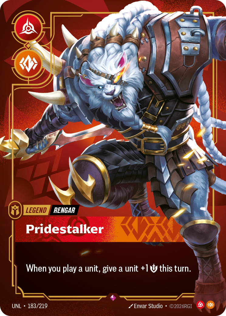 Rengar, Pridestalker – V.1 - Rare