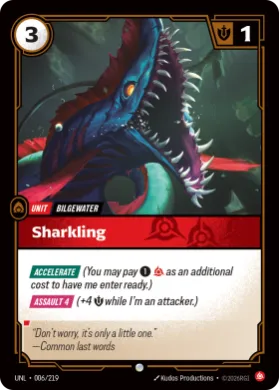 Sharkling ( UNL-006/219) Unleashed