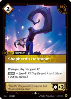 Shepherd's Heirloom ( UNL-158/219) Unleashed