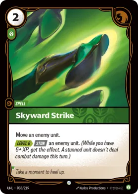 Skyward Strike ( UNL-038/219) Unleashed
