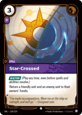 Star-Crossed ( UNL-128/219) Unleashed