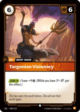 Targonian Visionary ( UNL-098/219) Unleashed