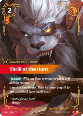 Thrill of the Hunt ( UNL-184/219) Unleashed