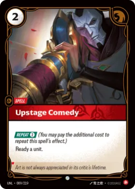 Upstage Comedy ( UNL-009/219) Unleashed